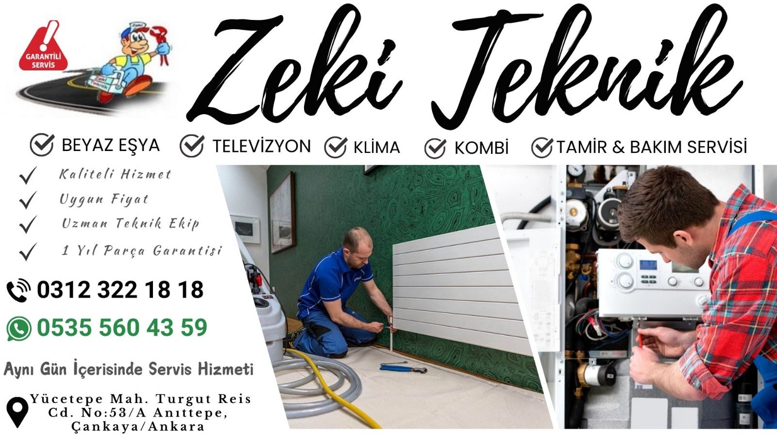 Anıttepe Kombi Bakım Petek Temizleme